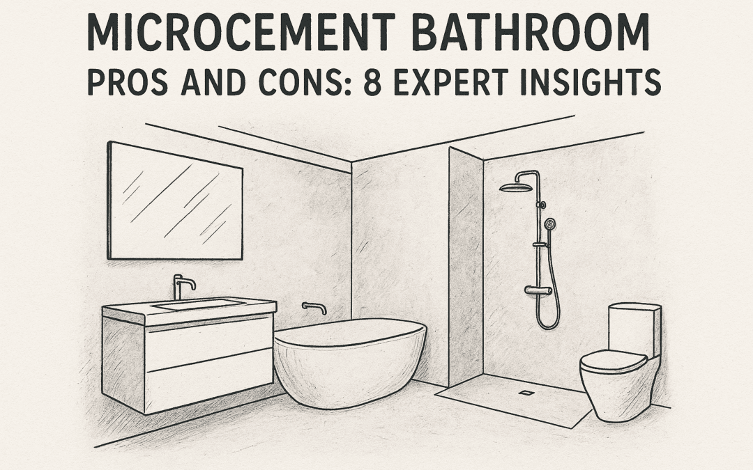 Microcement Bathroom Pros and Cons: 8 Expert Insights
